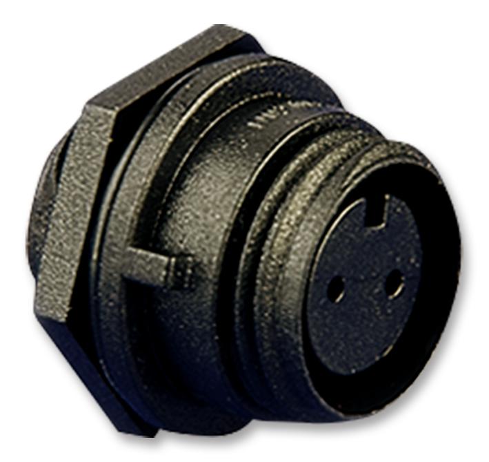 PX0412/02S CIRCULAR, RECEPTACLE, 2 WAY, PANEL BULGIN LIMITED