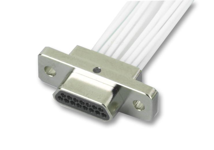 MCKN1-B-15S6A1-18.0 SOCKET, MICRO D, METAL, 15WAY MICRODOT - TE CONNECTIVITY