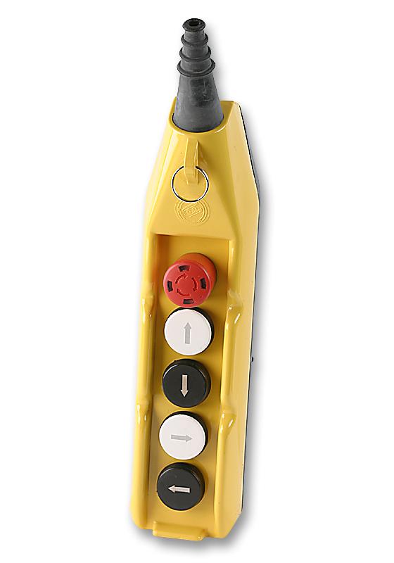 GGT-PL05 CONTROL STATION, 4 BTN + E.STP BERNSTEIN