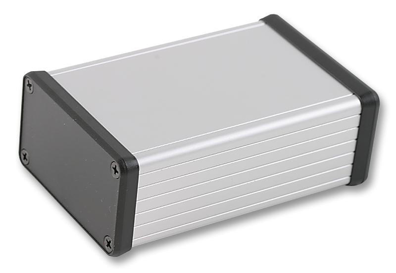 1455K1202 ENCLOSURE, CLEAR, BLACK END PLATE HAMMOND