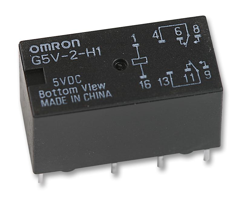 G5V-2-H1 DC5 RELAY, SIGNAL, DPDT, 24VDC, 1A OMRON