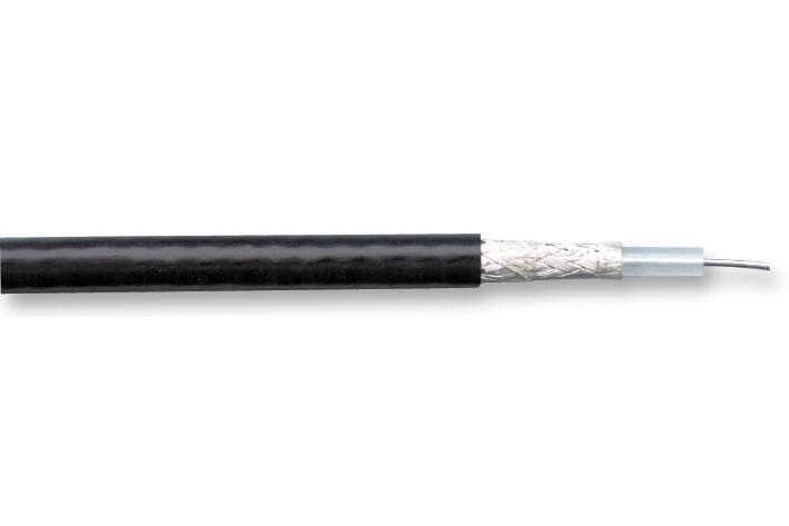 MRG1791.0050 CABLE, COAX, RG179PE, BLACK, 50M BELDEN