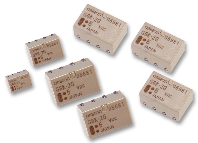 G6K-2P DC24 RELAY, SIGNAL, DPDT, 30VDC, 1A OMRON