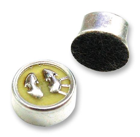 AOM-6738L-R MICROPHONE, OMNI LEADS, 9.7MM PROJECTS UNLIMITED