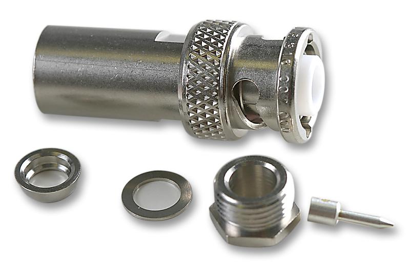 R316011000 RF COAXIAL, BNC, STRAIGHT PLUG, 75OHM RADIALL