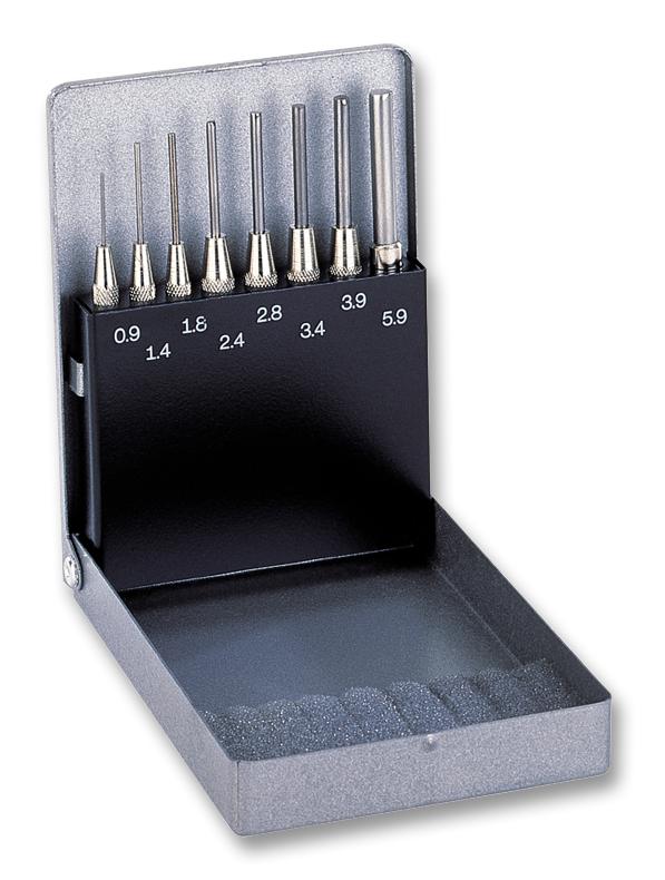 9R 457 100 5 PARALLEL PIN PUNCH, 8PC RENNSTEIG