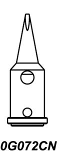 0G072CN CHISEL TIP, FOR 75 SERIES, 1.0MM ERSA