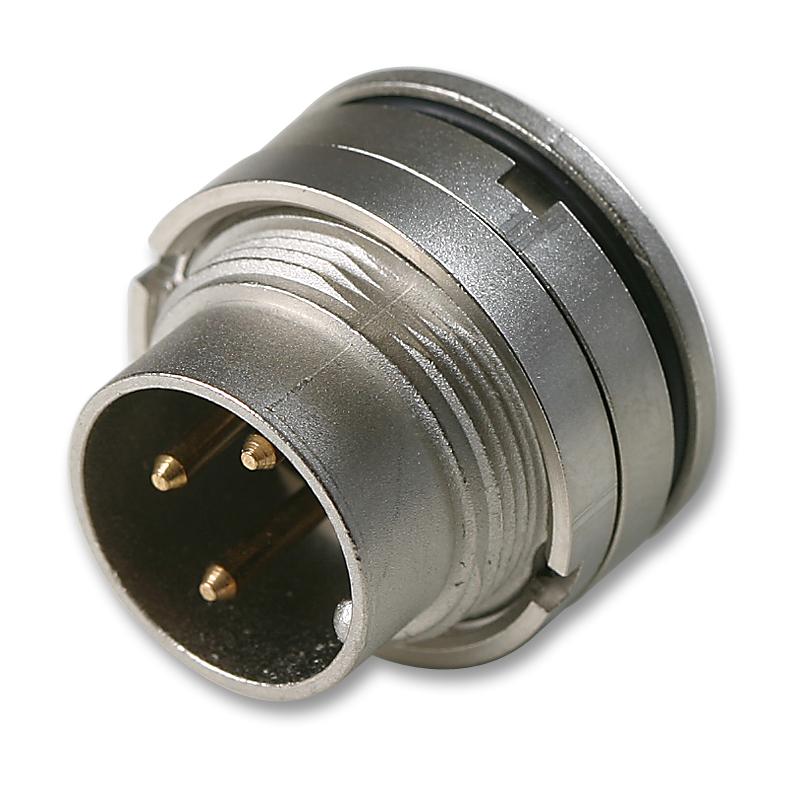 0315 12 PLUG, PANEL MOUNT, 12WAY LUMBERG
