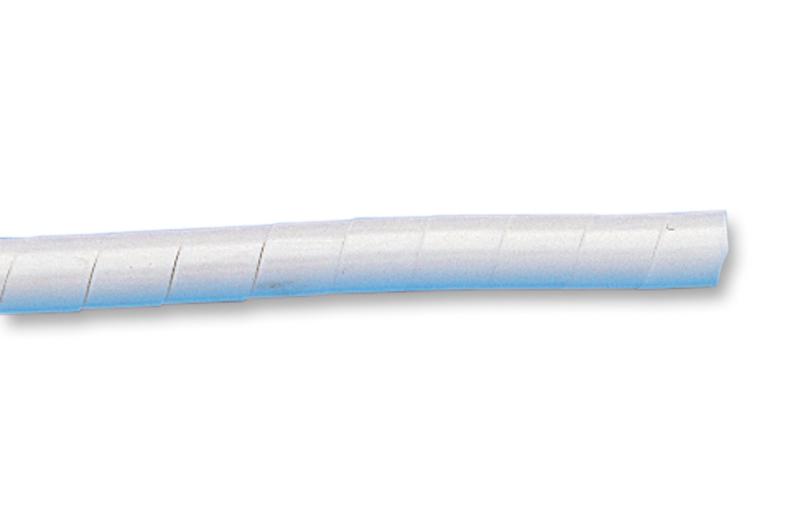 SW13 WH005 SPIRAL WRAP, PE, WHT, 101.6MM, 30.5M ALPHA WIRE