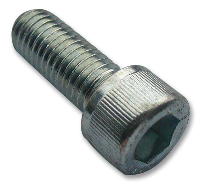 M3 6 SO12CS Z100 SCREW SOCKET, CAP, BZP, M3X6, PK100 TR FASTENINGS