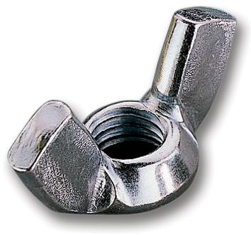 M5- NWA2-S50- WING NUT, S/S, A2, M5, PK50 TR FASTENINGS