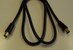 PSG00630 COAX PLUG TO PLUG LEAD - 1M GOLD PRO SIGNAL