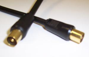 PSG00634 COAX PLUG TO PLUG LEAD - 5M GOLD PRO SIGNAL