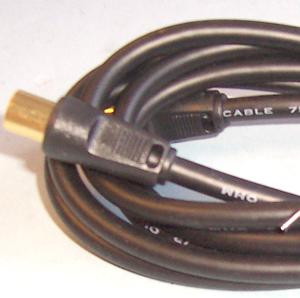 PSG00632 TV COAX PLUG TO PLUG - GOLD PRO SIGNAL