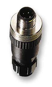 120091-0012 PLUG, M8, 4POLE, F/WIRE, SOLDER MOLEX