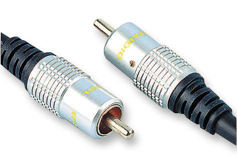 JR9505/2M LEAD, HQ PHONO PLG-PLG, 2M PRO SIGNAL