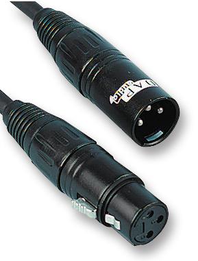 FL-09-3 LEAD, XLR DIGITAL, 3WAY, 3M DAP AUDIO