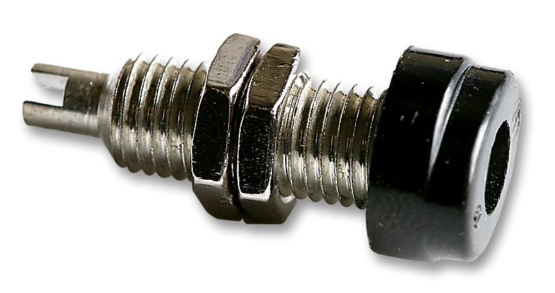 9301751001 SOCKET, 4MM, BLACK, PK5 , KLEPS 2 HIRSCHMANN TEST AND MEASUREMENT