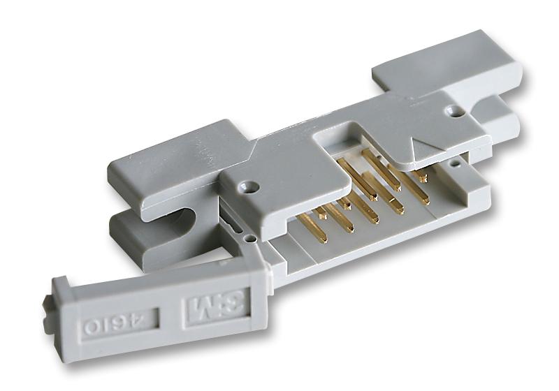 4610-6050 HEADER, IDC, LUGGED, 10WAY 3M