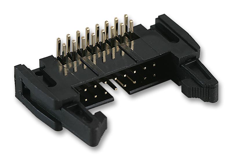 N3428-5302RB HEADER, RIGHT ANGLE, L/LATCH, 20WAY 3M