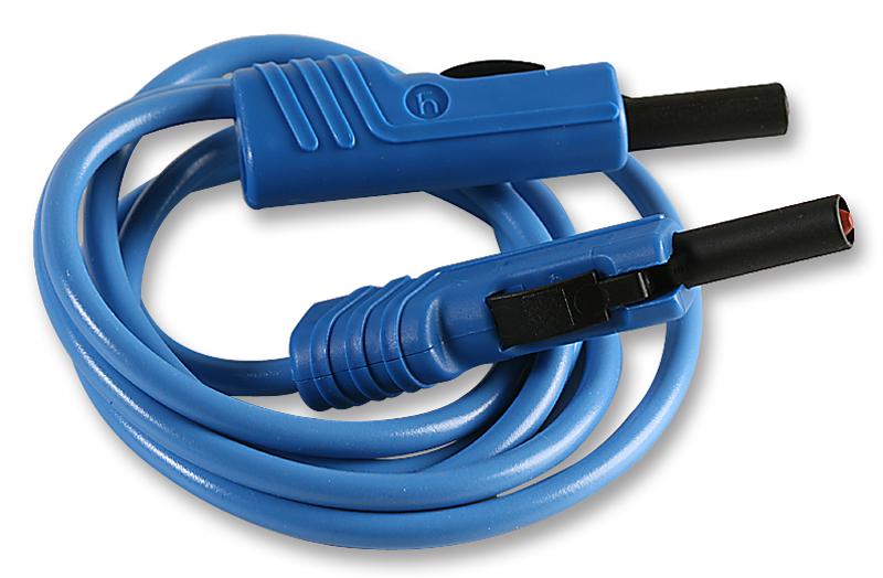973646102 TEST LEAD, BLUE, 1M, 60V, 16A HIRSCHMANN TEST AND MEASUREMENT