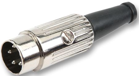 610-0600 PLUG, CIRCULAR, DIN, 6WAY DELTRON COMPONENTS