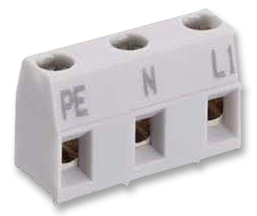 KRENG 03 TERMINAL BLOCK, WIRE TO BRD, 3POS LUMBERG