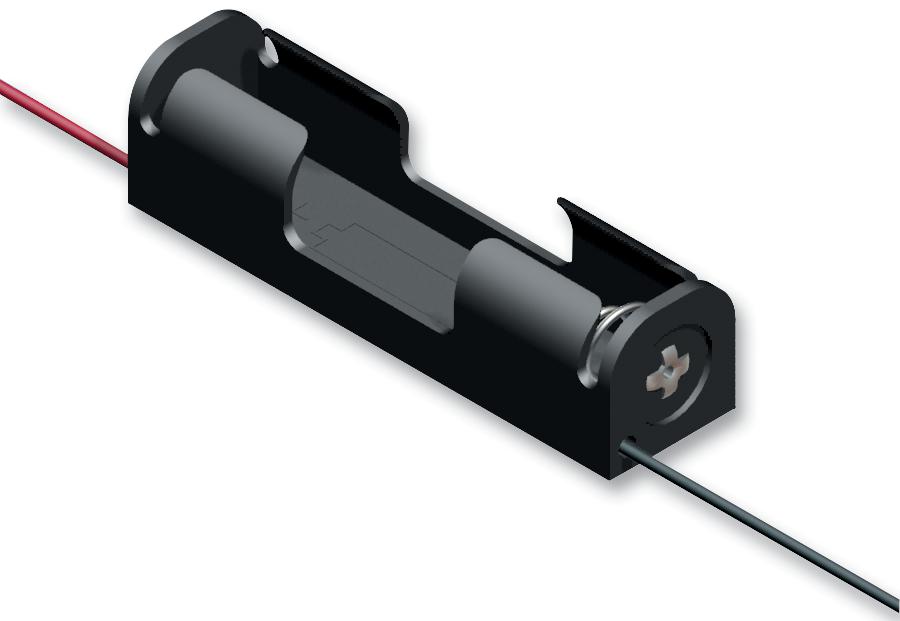 2461 BATTERY HOLDER, AA KEYSTONE