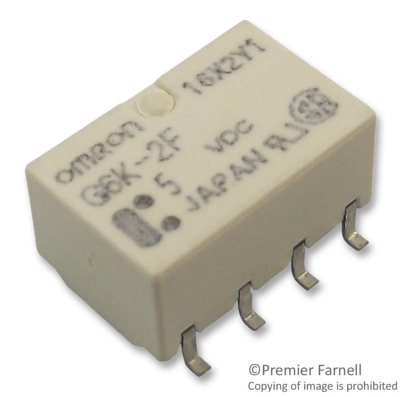 G6SK-2F DC3 SIGNAL RELAY, DPDT, 3VDC, 2A, SMD OMRON