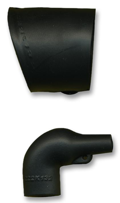 222K132-25/225-0 HEATSHRINK BOOT, ADH, 90, 14.2/5.9MM RAYCHEM - TE CONNECTIVITY
