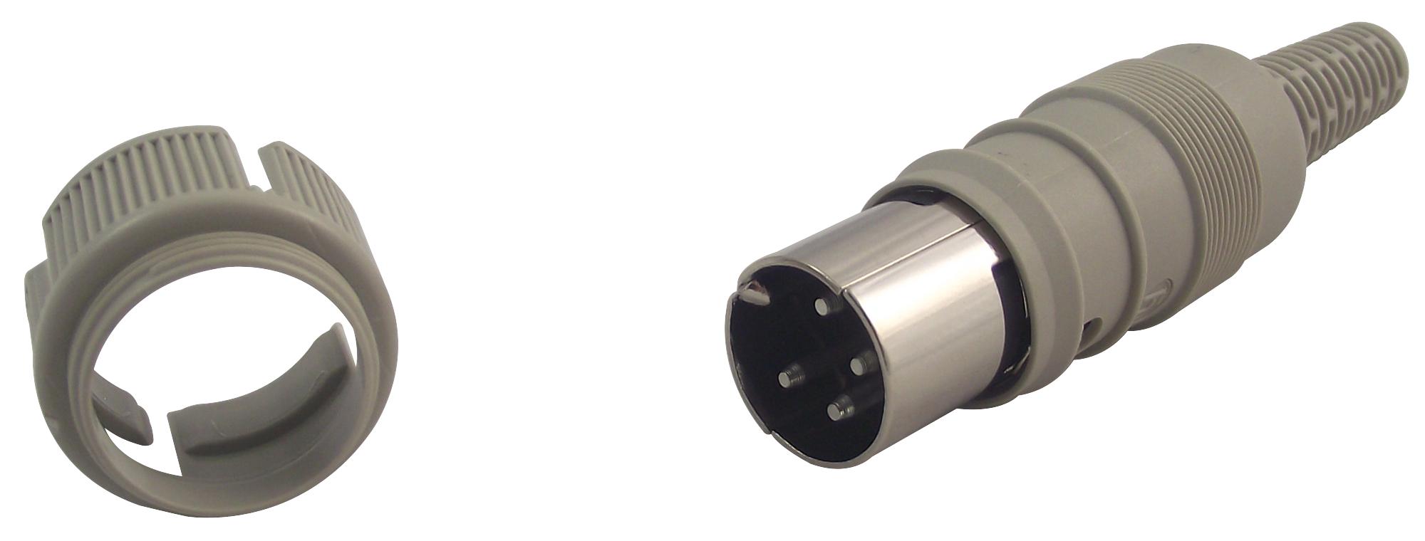 MAS 4100 PLUG, DIN, FREE, 4PIN HIRSCHMANN