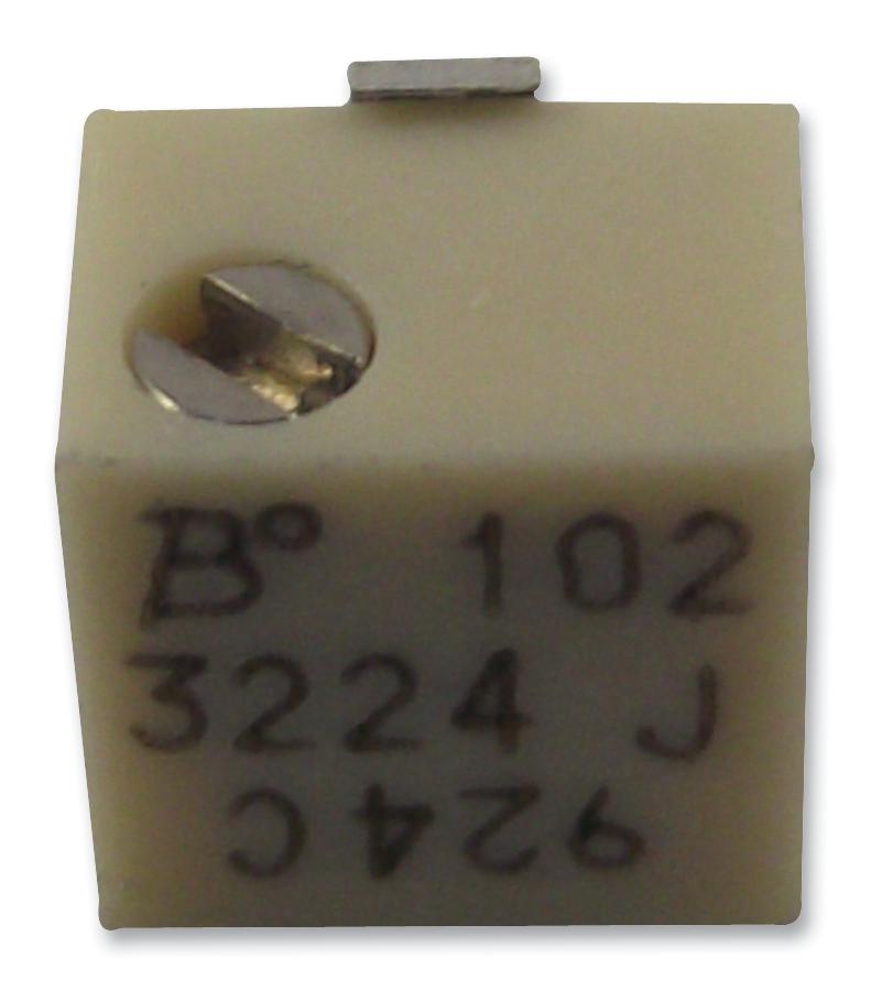 3224J-1-203E TRIMMER, POT, 20K, 10%, 12TURN, SMD BOURNS