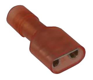 735279 FEMALE DISCONNECT, 6.35MM, 22-18AWG AMP - TE CONNECTIVITY