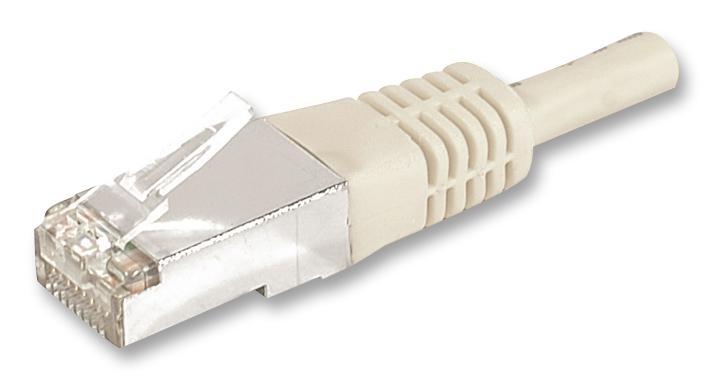 1962-5BK PATCH LEAD, CAT5E, STP, BLACK, 5M VIDEK