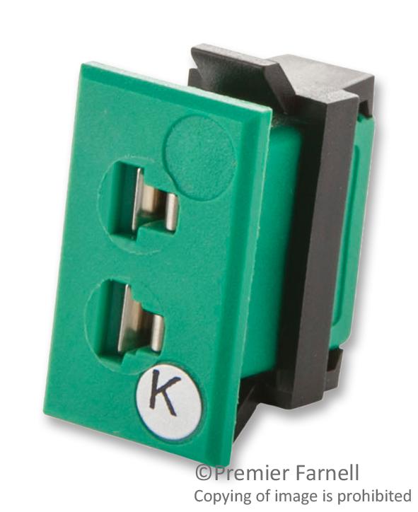 IM-K-FF (IEC) SOCKET, MINI PANEL, T/C TYPE K LABFACILITY