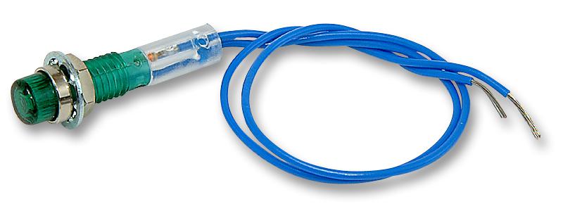 IND515205-125-T/GRN NEON INDICATOR, GREEN CAMDENBOSS
