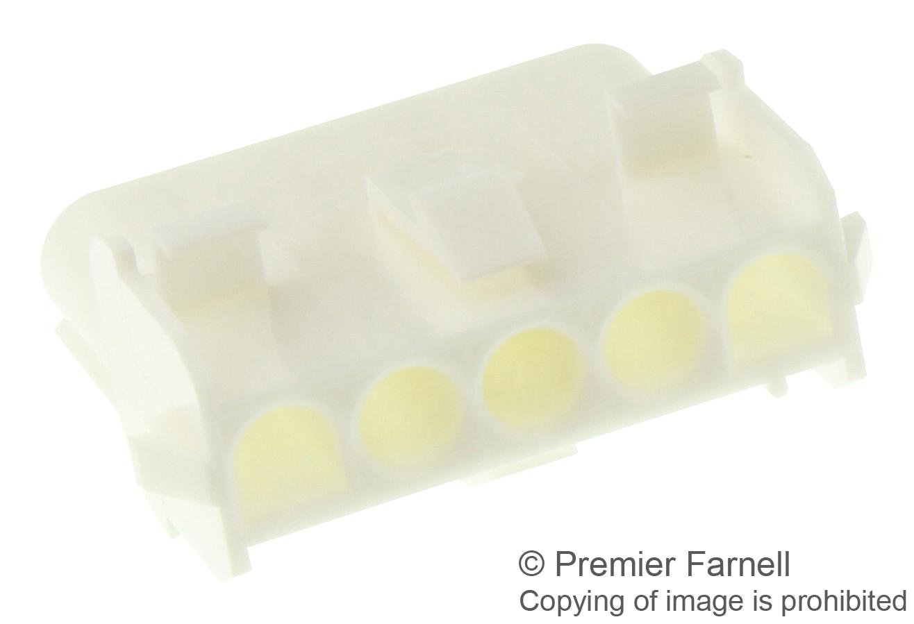 350810-1 RECEPTACLE HOUSING, 5WAY AMP - TE CONNECTIVITY