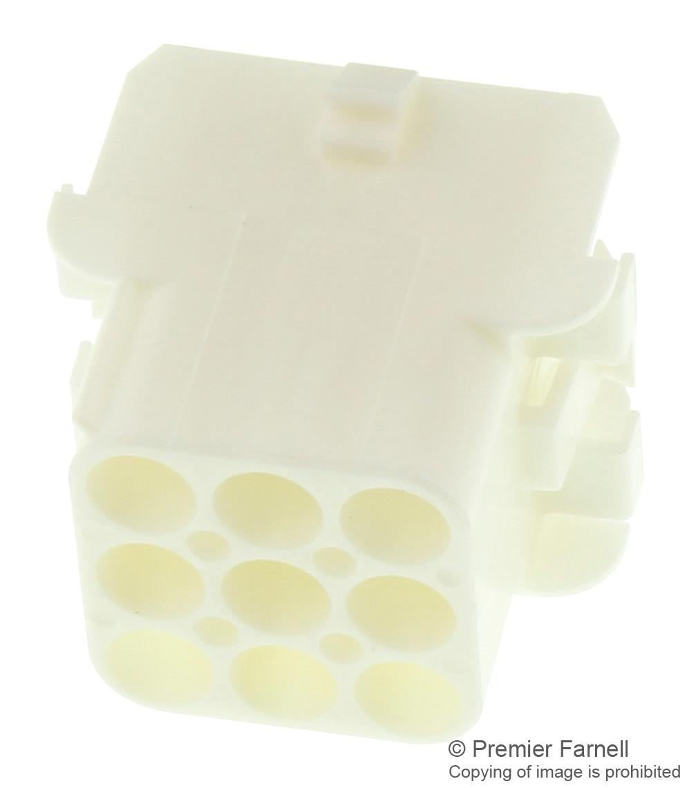 350782-1 CONNECTOR HOUSING, RECEPTACLE, NYLON AMP - TE CONNECTIVITY