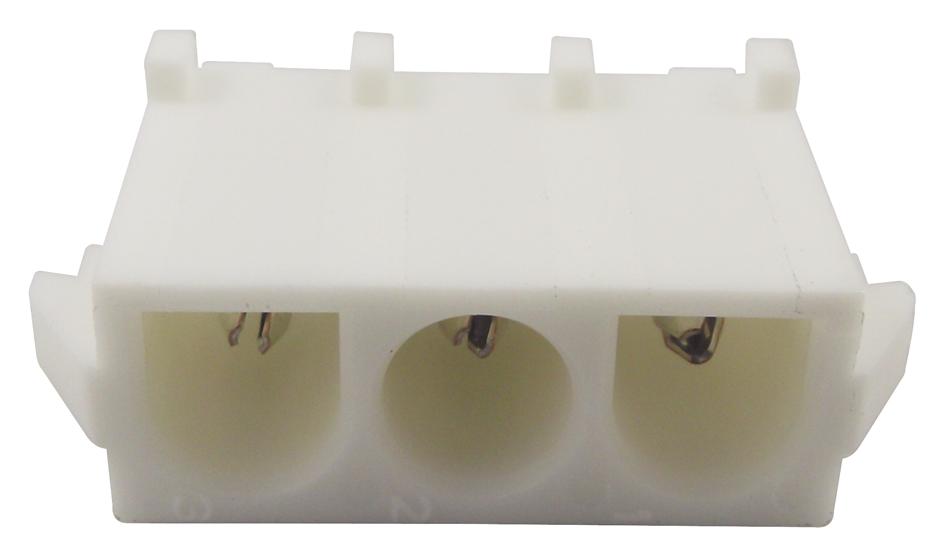 350789-1 HEADER, VERTICAL, 3 WAY, NYLON AMP - TE CONNECTIVITY