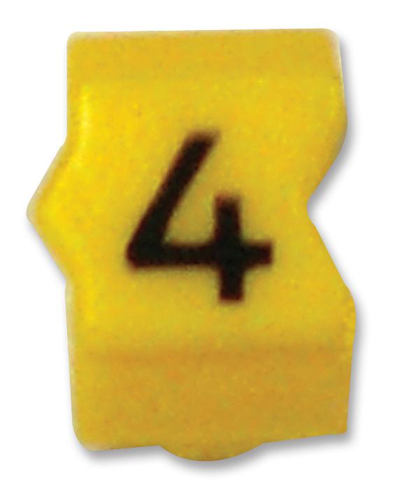 STD15Y-4 CABLE MARKER, E, SIZE15, 4, PK50 RAYCHEM - TE CONNECTIVITY