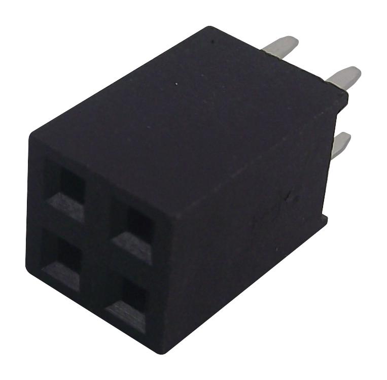 M20-7830246 SOCKET, PCB, 0.1", 2+2WAY HARWIN