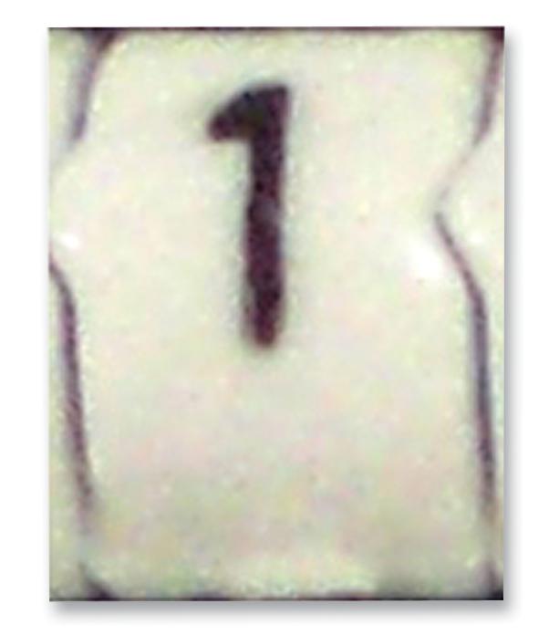 STD12W-1 CABLE MARKER, E, SIZE12, 1, PK30 RAYCHEM - TE CONNECTIVITY