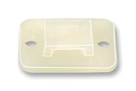 151-11319 BASE, CABLE TIE MOUNT, 20X14X3.7MM HELLERMANNTYTON