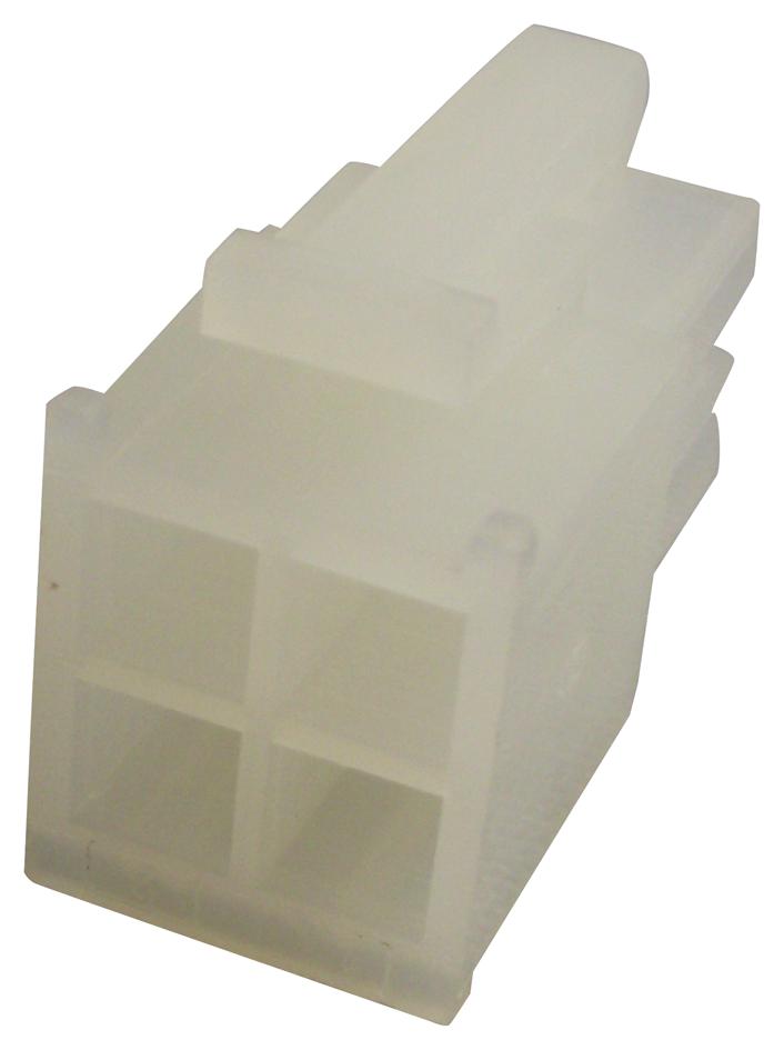 794954-4 HOUSING, RCPT, DUAL ROW, 4 WAY, NYLON AMP - TE CONNECTIVITY