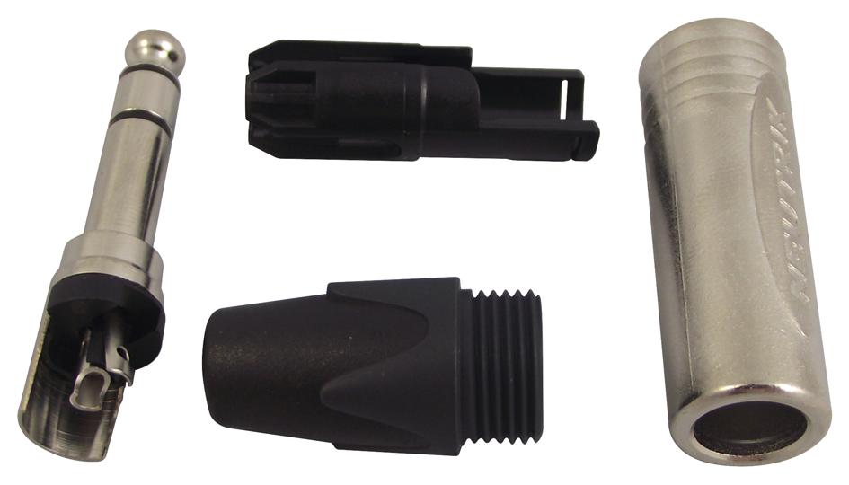 NP3X PLUG, 6.35MM, 3POLE NEUTRIK