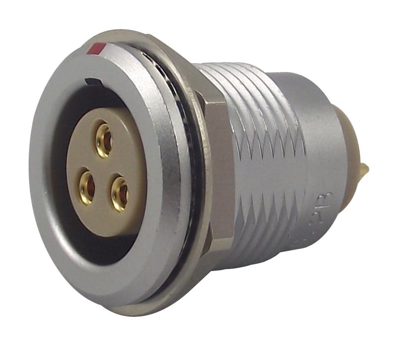 EGG.2B.303.CLL CIRCULAR, RECEPTACLE, 3 WAY, PANEL LEMO