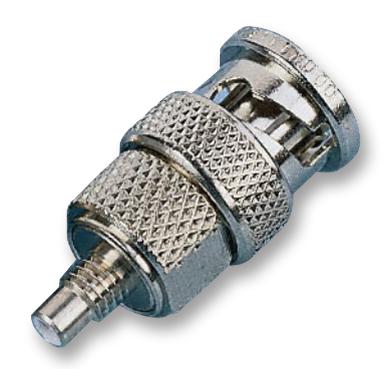 R191120000 ADAPTOR, SMC PLUG, BNC JACK, 50OHM RADIALL