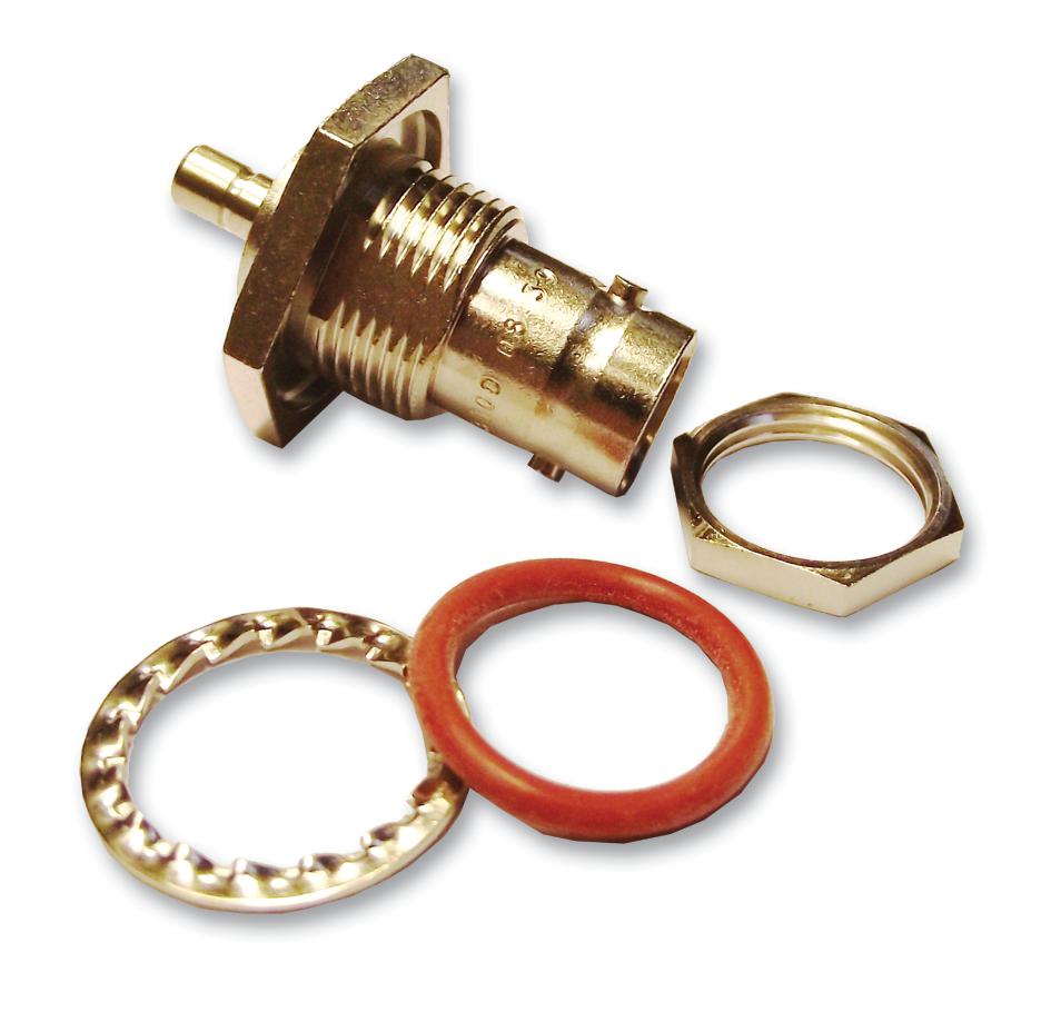 R191213000 ADAPTOR, SMB PLUG, BNC JACK, 50OHM RADIALL