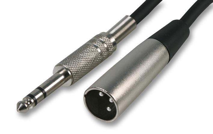 PSG01349 CABLE ASSY, STEREO PLUG-XLR PLUG, 5M PRO SIGNAL