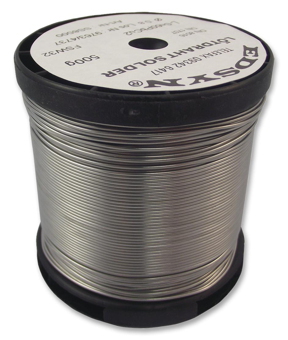 SS8500 SOLDER WIRE, FSW32, FLUX, 0.8MM EDSYN
